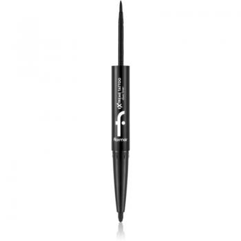 Flormar Extreme Tattoo Duo Liner Eyeliner 2-in-1 Shade 001 Black 2.66 g
