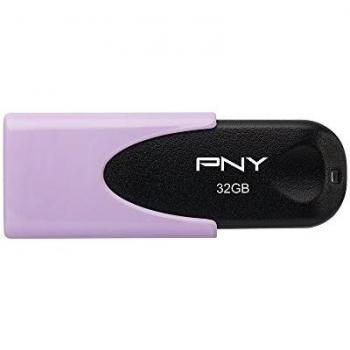 PNY 32GB Attaché 4 Unidad Flash USB 2.0 Conector USB Tipo A Púrpura - Memoria USB