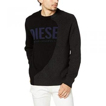 Diesel | Jersey K-Half, Negro | DSL_00SXN7 0GAVZ 900 - XL