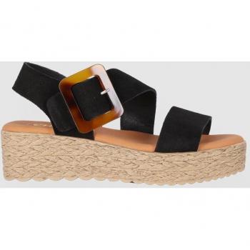 Sandalias de plataforma Chika10 Leather ATHENEA 19 Negro