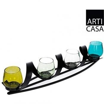 Arti-casa Metal Portavelas