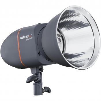 Walimex Pro Newcomer 300 - Flash de Estudio, Color Gris y Naranja