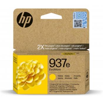 Cartucho de Tinta Original HP EvoMore 937e amarilla
