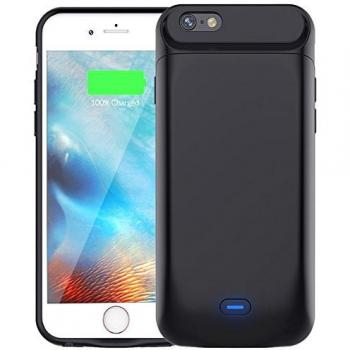 Bovon - Funda Batería para iPhone 6 Plus/6S Plus, 7200mAh Batería Externa, Protector Estuche de Carga