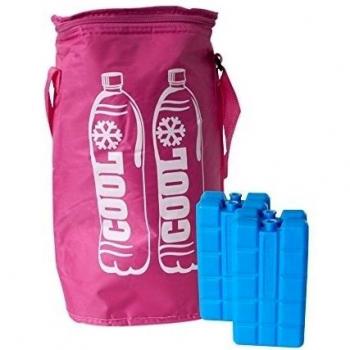 ToCi - Botellas - Nevera para 6 litros con correa de hombro | para Max 2 x 1,5 litros botellas | nevera portátil pasivo