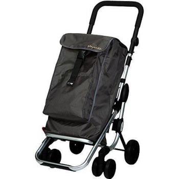 Playmarket Carro Compra, Aluminio, Gris Marengo