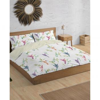 Juego de funda nórdica Estela Dúo Colibrí Multicolor Cama de 150 2 Piezas
