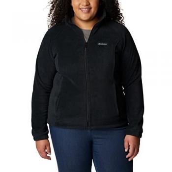Columbia Benton Springs™ Women's Full Zip Fleece Jacket Black 2XL