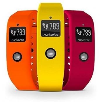 Runtastic Orbit - Set 3 pulseras, color amarillo, naranja y fucsia