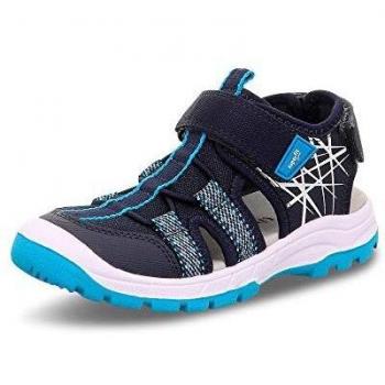 Superfit Men's Tornado Closed Toe Sandals, Blue Blue Blue 80, 12.5 UK