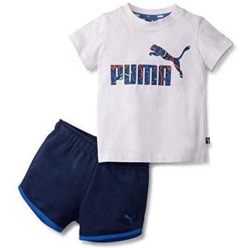 Puma Minicats Alpha Set Chándal, Unisex niños, White, 68