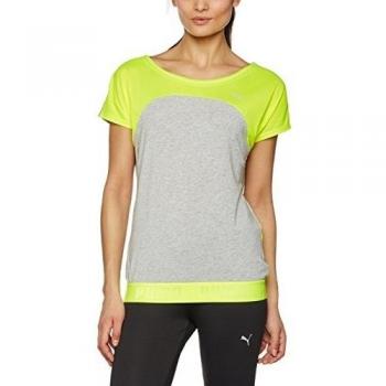 Puma Transition té W - Camiseta, mujer, TRANSITION Tee W, Safety Yellow, L