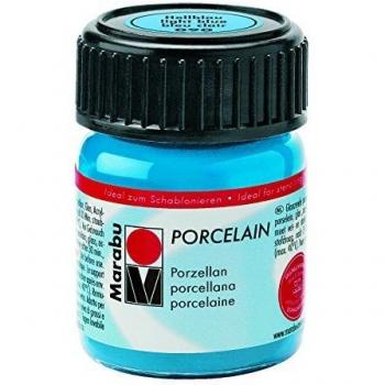 Marabu Porcelain Paint 15ml - 090 Light Blue