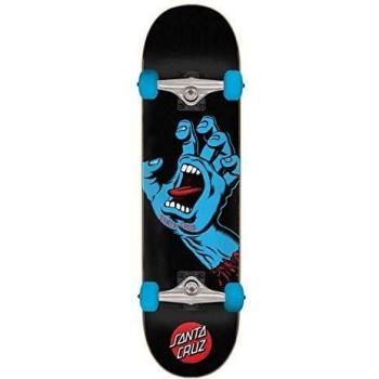 Skate Completo SANTA CRUZ CLASSIC DOT MID 7.80' x 31' con diseño de Mano Gritona, 8 capas de arce, estilo Freestyle