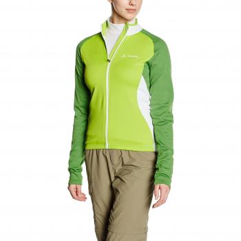 VAUDE Matera Tricot II – Camiseta de Ciclismo para Mujer Verde Green - Pistachio Talla:42