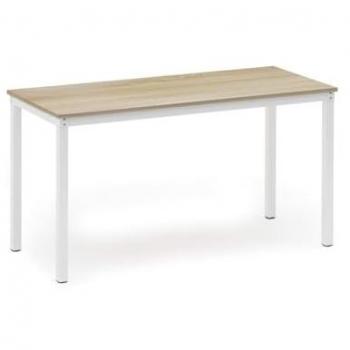 Mesa de Escritorio Rectangular Urban Factory FCD70UF Negra y Beige