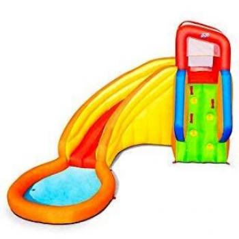 Bestway 53347 - Castillo Hinchable Acuático Splash Tower Mega Parque 366x337x241 cm
