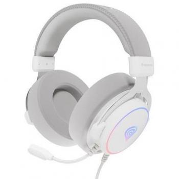 Auriculares Gaming Genesis Neon 764 RGB 7.1 Alámbricos con Micrófono Blanco USB