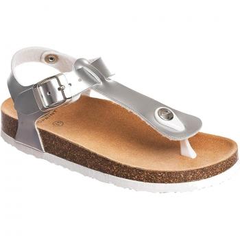 Sandalia Boa Vista Kid Plateado Talla 32 1 Par