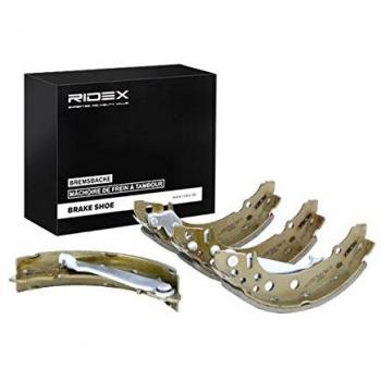 Juego de Zapatas de Freno RIDEX 70B0061 para VW, AUDI, SEAT - Incluye Mâchoires De Frein y Garniture De Frein para Eje Trasero