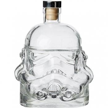 Original Stormtrooper Decanter, Transparent, for Whisky, Bourbon & Scotch - Thumbs Up!