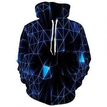 Hombre Unisex Sudaderas con Capucha Impreso Arte Suéter Cuello Redondo de Mangas Largas con Varios Estilos XXL