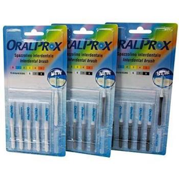 ORALPROX Cepillos Interdentales Talla 6 Blanco 6uds
