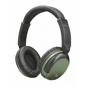 Trust Urban Kodo - Auriculares inalámbricos con tecnología Bluetooth para Llamadas telefónicas y música, Color Verde