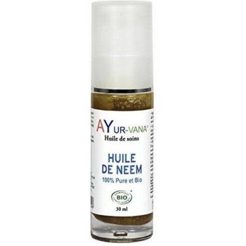 Aceite Vegetal Orgánico de Neem 30 ml - Ayur-Vana