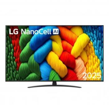 LG Smart TV NanoCell 65 4K UHD AI WebOS 2025 - Charcoal Black