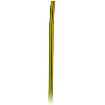 Tubo termorretráctil Zenitech 1m Ø6,4mm Verde/Amarillo