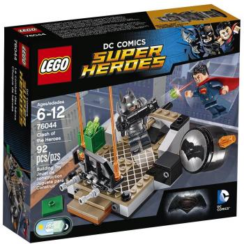 LEGO - Choque de héroes multicolor (76044) - Superhéroes DC