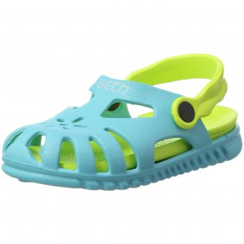 BECO Kinder Sandale, Sandalias de Talón Abierto Unisex niños, Azul