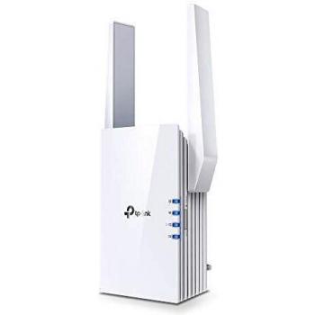 TP-Link AX1800 Dual Band Wi-Fi 6 Range Extender, Broadband/Wi-Fi Extender, Wi-Fi Booster/Hotspot with 1 Gigabit Port & 2 External Antennas, Built-In Access Point Mode, UK Plug