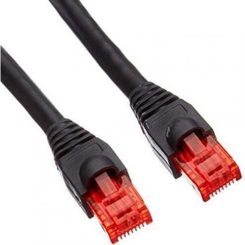 Cable de red exterior CAT6 U/UTP 75 metros negro