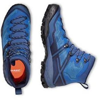 Botas de montaña para hombre Mammut Ducan High GORE-TEX azul oscuro, talla 46(2/3), color sapphire-dark sapphire