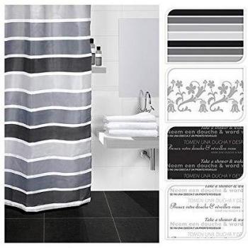 CORTINAS DUCHA 180X180CM MODELOS SURTIDOS