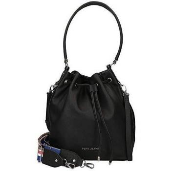 Bolso de Hombro Pepe Jeans Eva Negra, Media