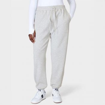 Sweaty Betty Women's Sand Wash Cuffed Sweatpants - Ice Grey Marl, Size Small