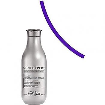L'Oreal Professionnel - Acondicionador Silver para Cabello Blanco y Gris, 200 Mililitros