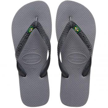 Havaianas Brasil, Flip-Flop Unisex Adulto, Steel Grey, 39/40 EU