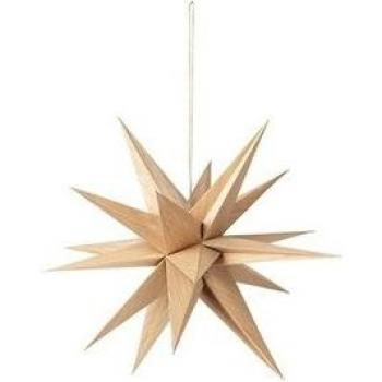 Broste Copenhagen Estrella Decorativa Venus de Madera para Decoraciones de Navidad