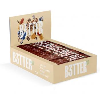 Barritas energéticas B3TTER sabor cacao 35 g (Caja de 15 unidades)