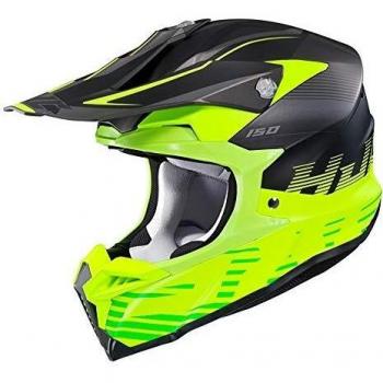 HJC I50 Cascos, Adultos Unisex, Fury Black/Green, XL