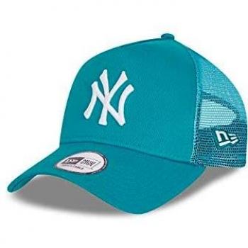New Era York Yankees Tonal Mesh A-Frame Adjustable Trucker Cap One-Size