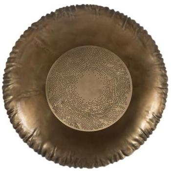 Aplique de Pared Dorado Hierro 220-240 V 48 x 18 x 48 cm