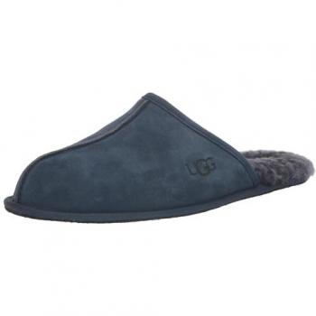 UGG Men's Deep Ocean Sheepskin Backless Slipper