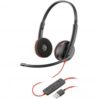 Auriculares POLY Blackwire C3220 USB-A negros