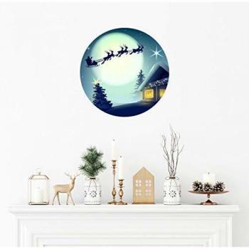 Ambiance Sticker Col-Sand_A092 Pegatinas de Pared, Vinilo, Modelo 7, 40 x 40 cm
