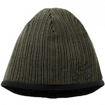 Jack Wolfskin Stormlock Rip Rap Cap - Gorro de invierno verde verde oliva Talla:L